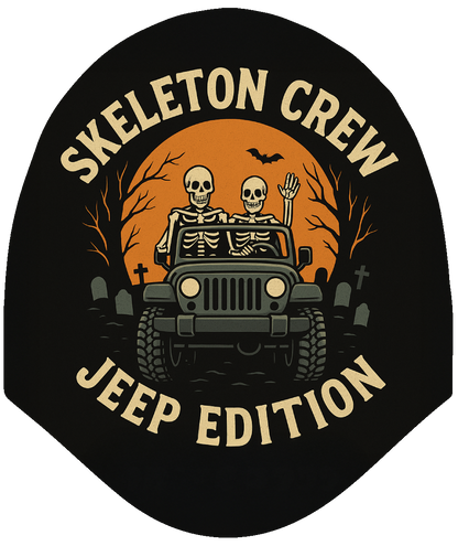 Skeleton Crew – Jeep Edition Car Headrest Cover by HeadzRest