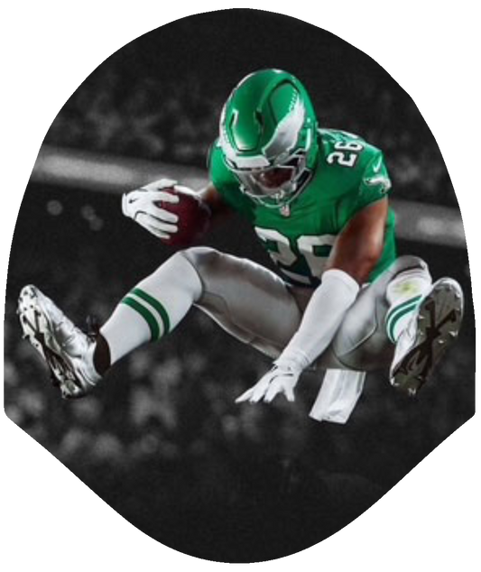 Attention: "The" Saquon - Eagles Football Car Headrest Cover by HeadzRest