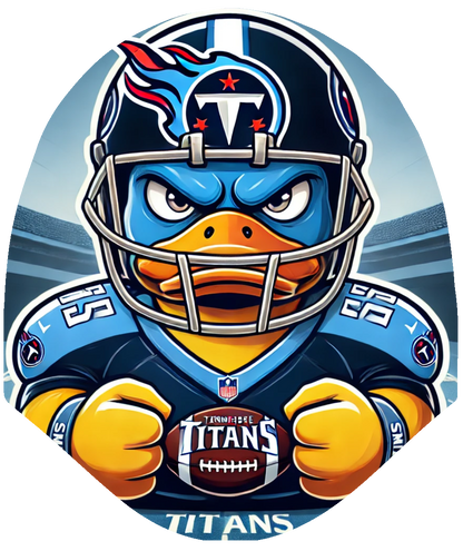 Duck – Football Titans Car Headrest Cover by HeadzRest