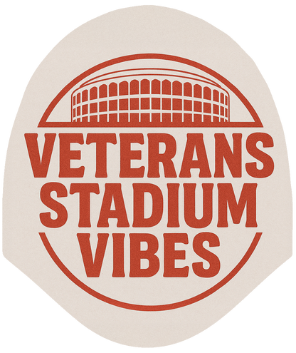 Veterans Stadium Vibes Car Headrest Cover by HeadzRest