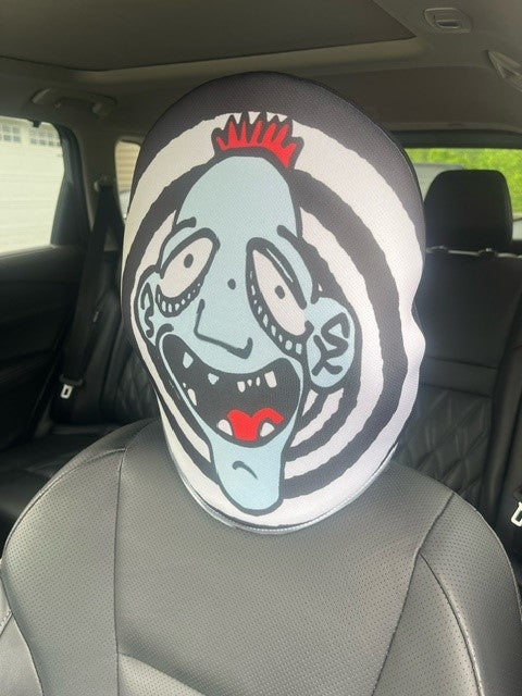 HEADZREST: Custom Car Headrest Covers with Attitude and Personality ...